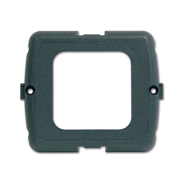 CBE Placca supporto 1 modulo grigio