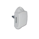 Cerradura de empuje unilateral blanca PSH01B