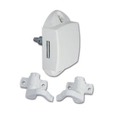 Push-Lock unilaterale bianco con ganci - blister 8032793932840