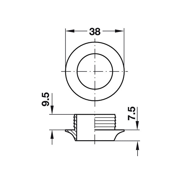 Rosetta marrone PSH13M