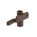 Gancio sinistro marrone per mobili camper e caravan PSH18SM