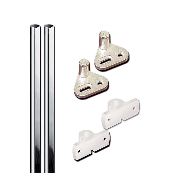 Kit 2 aste + 2 PSH22B + 2perni PSH25B