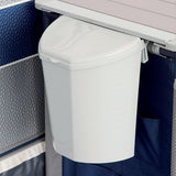 Wandmontierter Abfalleimer 26,5 x 15 x 35 cm PTM582
