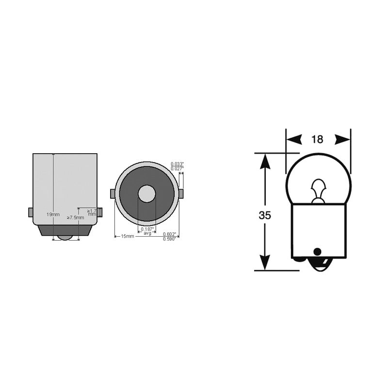 Riatec Scatola 10Pz lampadina 6V 10W Ba15S