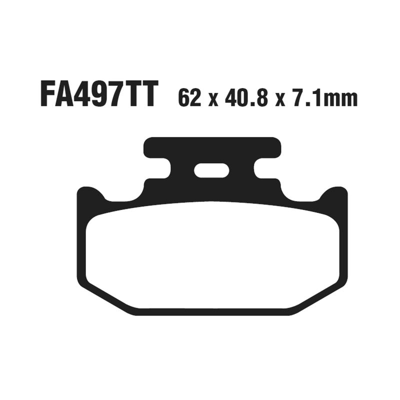 Ebc Pastiglie freno Tt Rhino 700 Park FA497TT