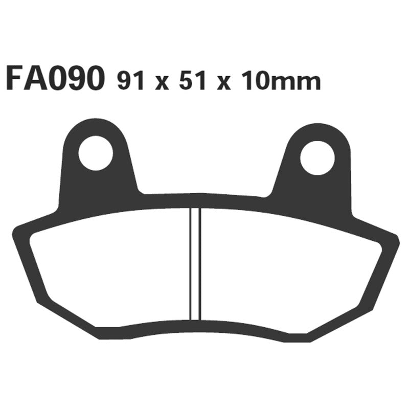 EBC Brake Pads Honda CB650 Nightwak Front FA090