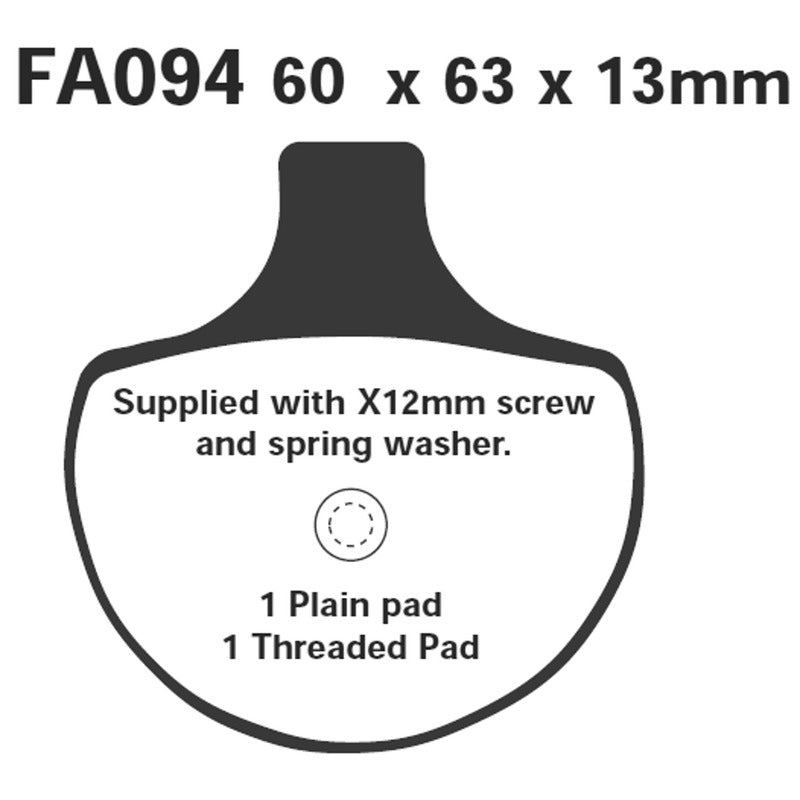 Ebc Pastiglie freno Harley davidson Fx/D/S/R.. 84-99 FA094