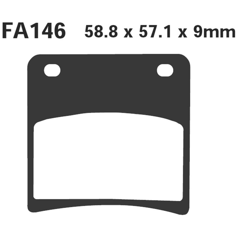 Ebc Pastiglie freno Suzuki Gsx-F 600/750 Anteriore FA146