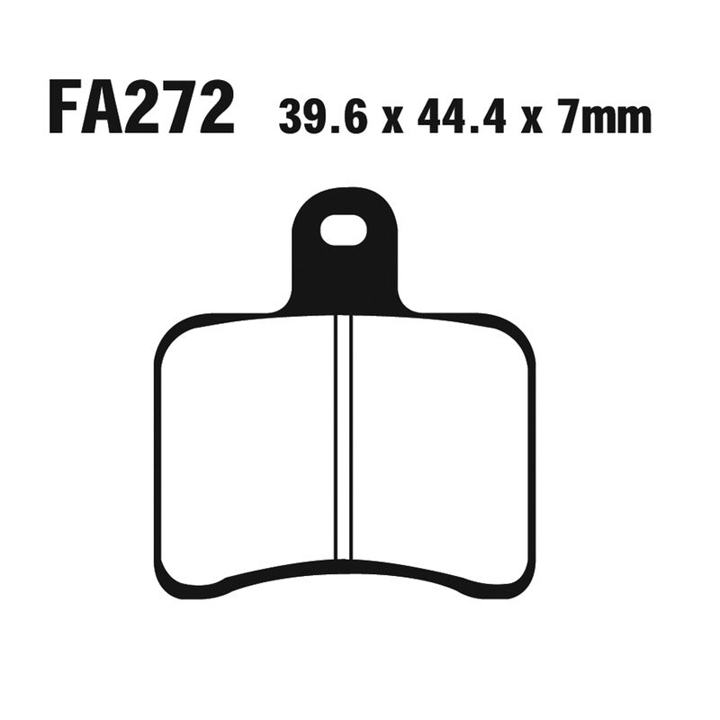 Ebc Pastiglie freno Lockheed Ap FA272