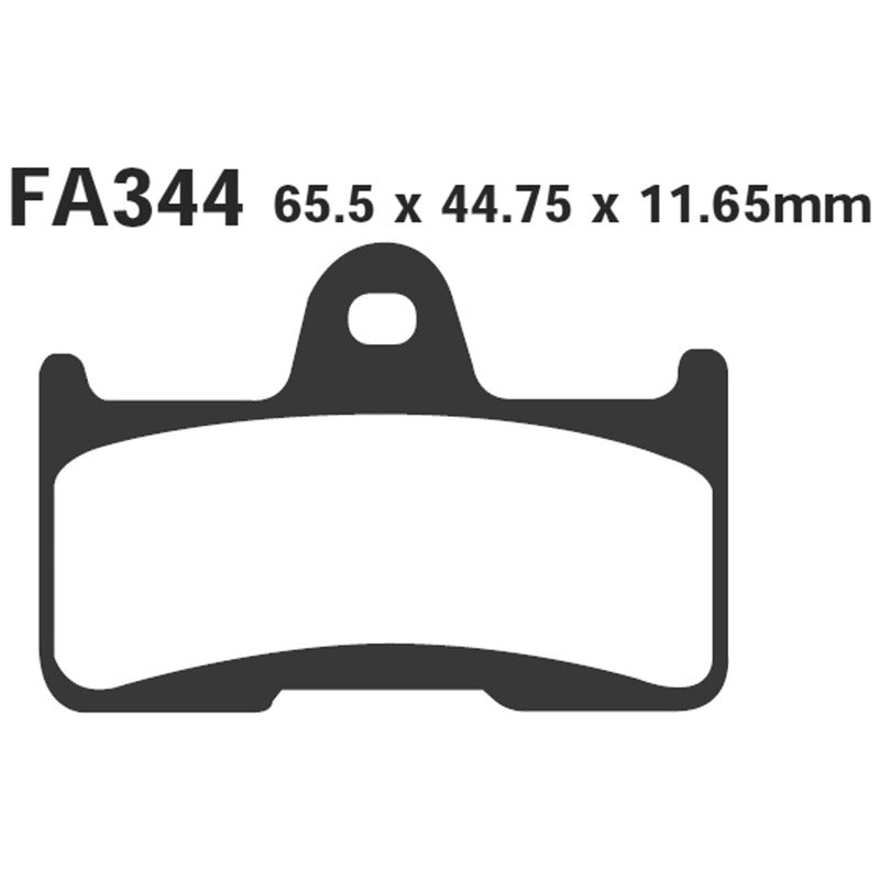 EBC Brake Pads Yamaha YFM 660 Grizzly FA344TT
