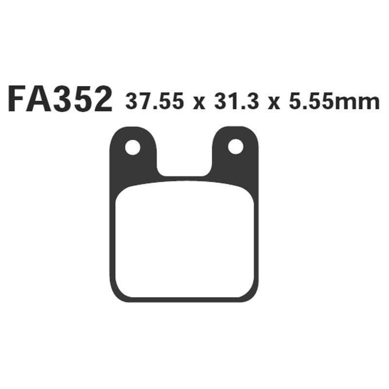 EBC Brake Pads Minimoto Polini Front Rear FA352