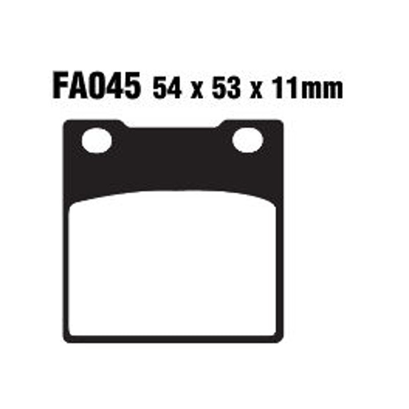 Ebc Pastiglie freno V Honda Cb 250/400/650 FA045V