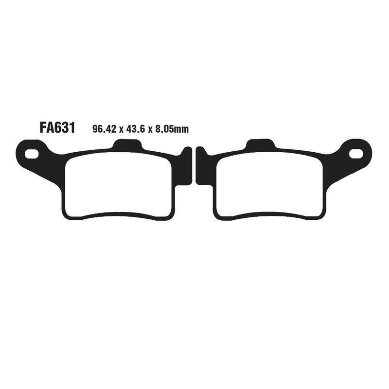 Ebc Brake pads V Can-Am Spyder Rt/Rs 13- FA631V