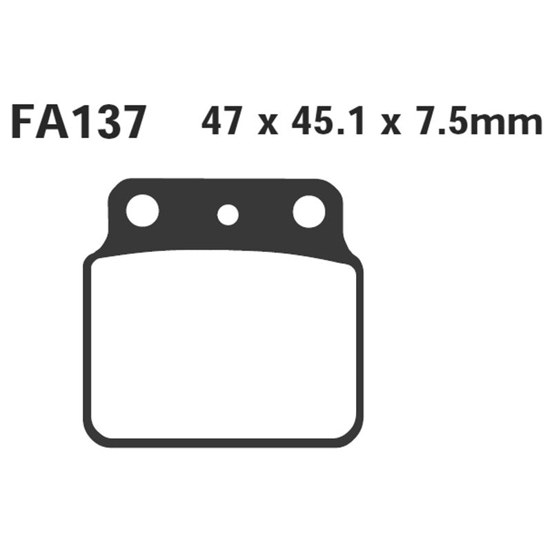 Ebc Brake pads R Arctic Cat-Kawasak FA137R