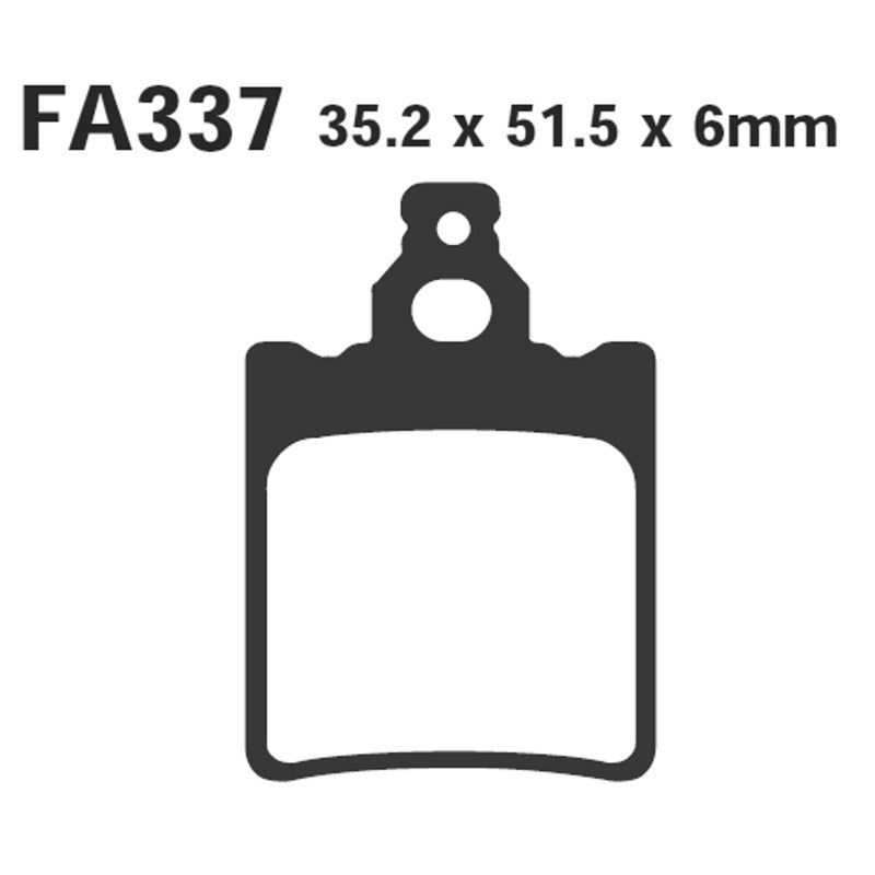 Ebc Brake Pads R Beta 350 Supermotori 04-06, Ktm Sx 60/65 00- FA337R