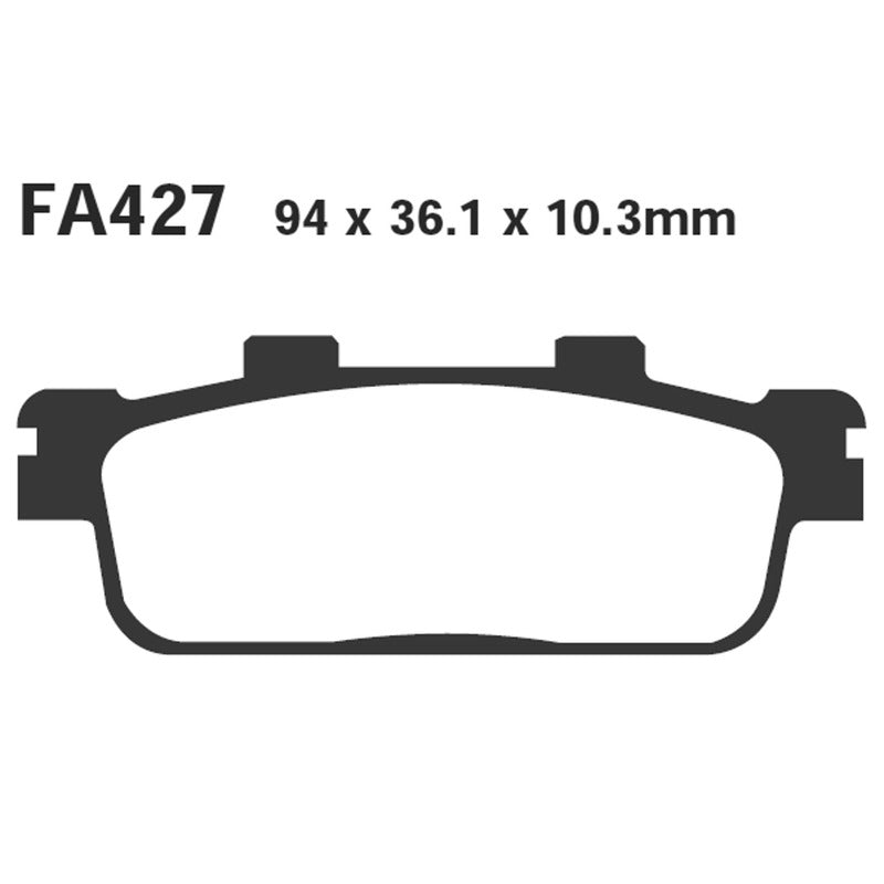 Ebc Brake Pads R Sym Track Runner 200 05-06 Rear FA427R