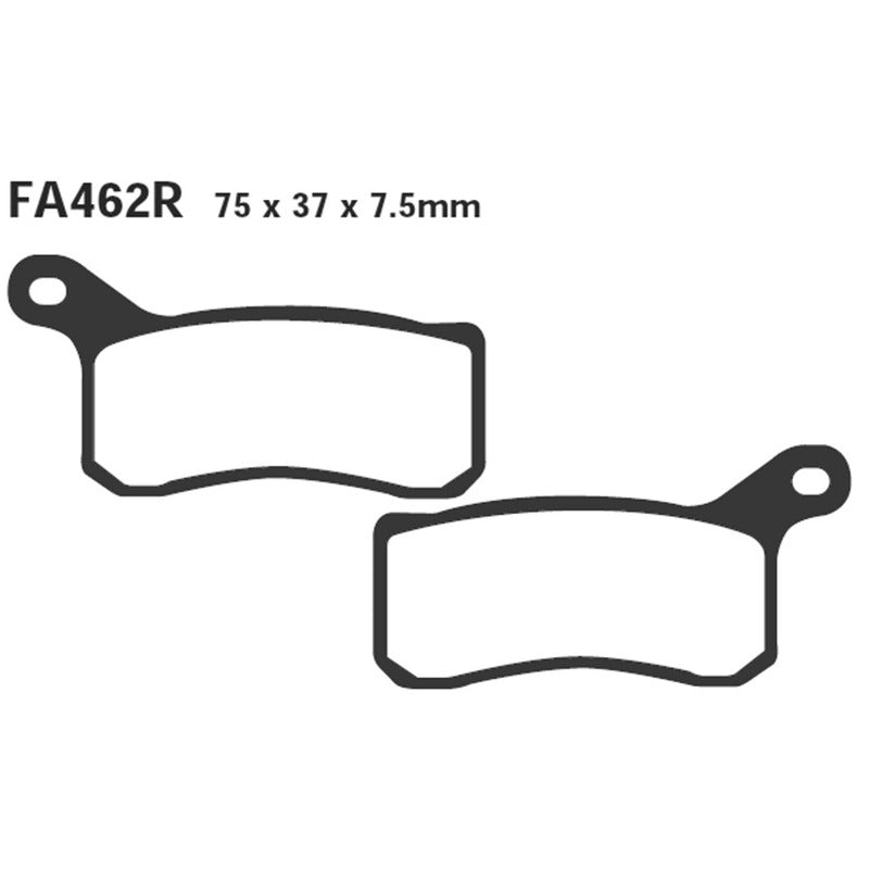 Ebc Brake pads R Ktm Sx-F 450/505 FA462R