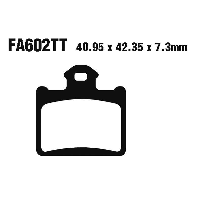 Ebc Brake Pads R Ktm Sx 85 11- Rear Husqvarna Cr 65 11- FA602R