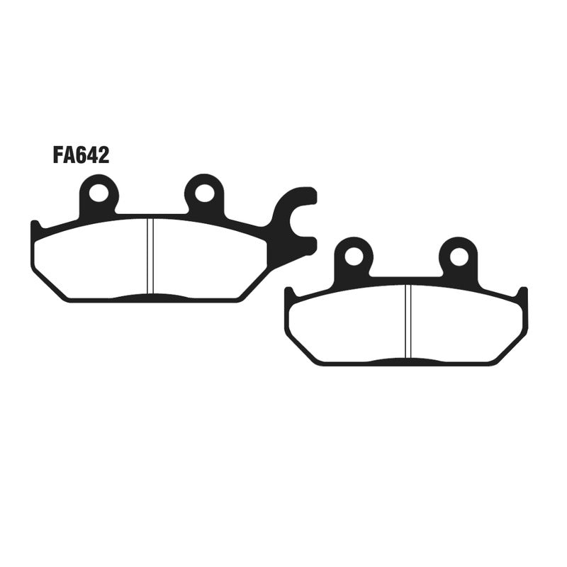 Ebc Pastiglie freno R Can Am Commander FA642R