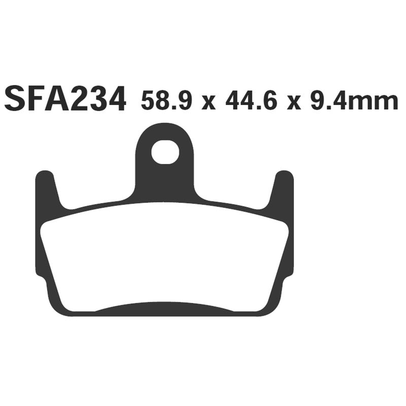 Ebc Brake Pads Sfa Honda X8R-S/X 50 Rear SFA234