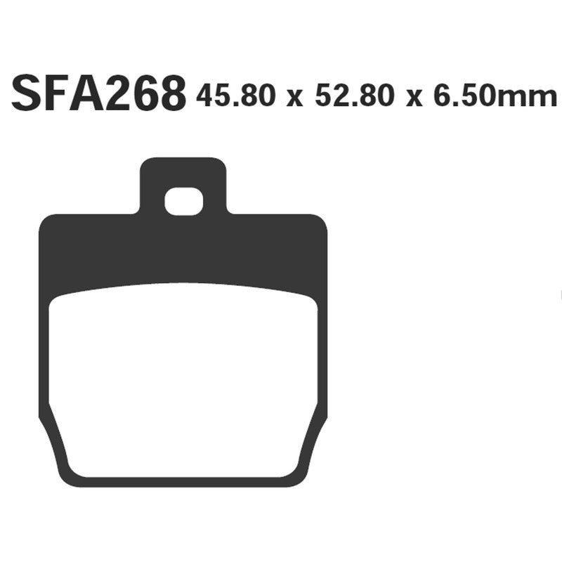 Ebc Pastiglie freno Sfa Mbk Nitro 50 Posteriore SFA268