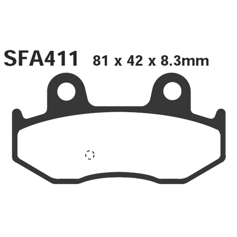 Ebc Pastiglie Sfa Suzuki Burgman250/400 Posteriori con perno Freno Stazionamento SFA411