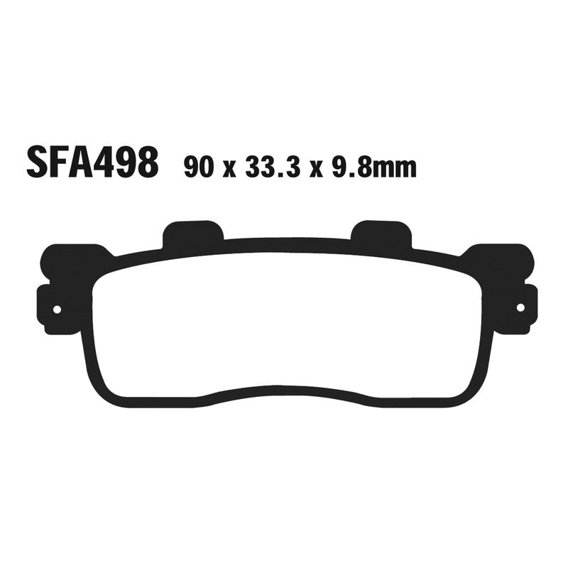 Ebc Pastiglie freno Sfa Kymco Downtown125/200/300 09- Kawasaki J300 SFA498