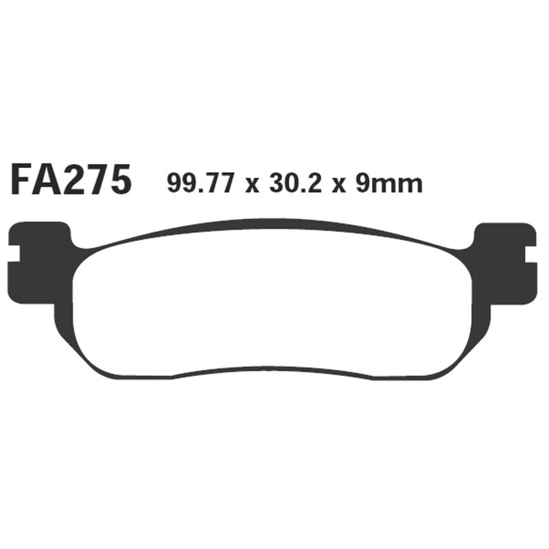 Ebc Pastiglie freno Hh Yamaha R1 02-03 R6 99-02 FA275HH