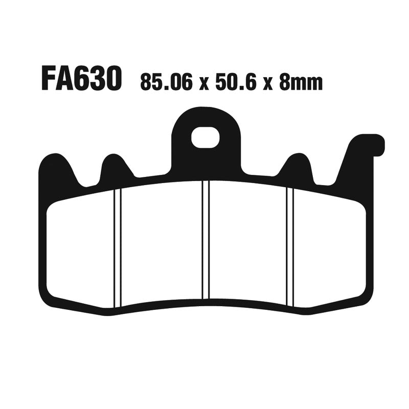 EBC HH Brake Pads Aprilia Caponord 1200, MV Agusta Rivale 800 FA630HH
