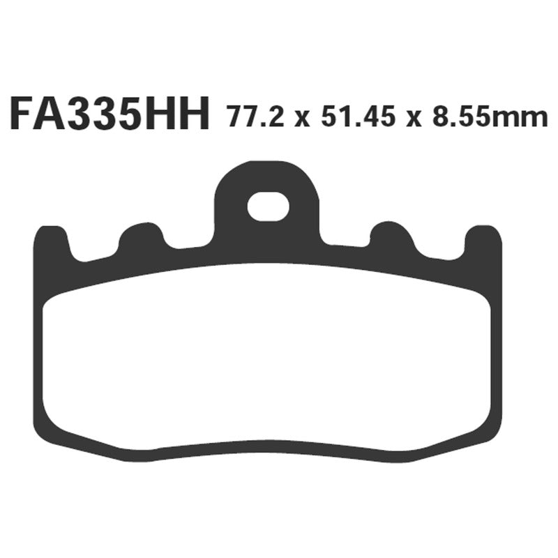 Ebc Brake Pads Epfa Bmw K 1200 S Front 05- EPFA335HH