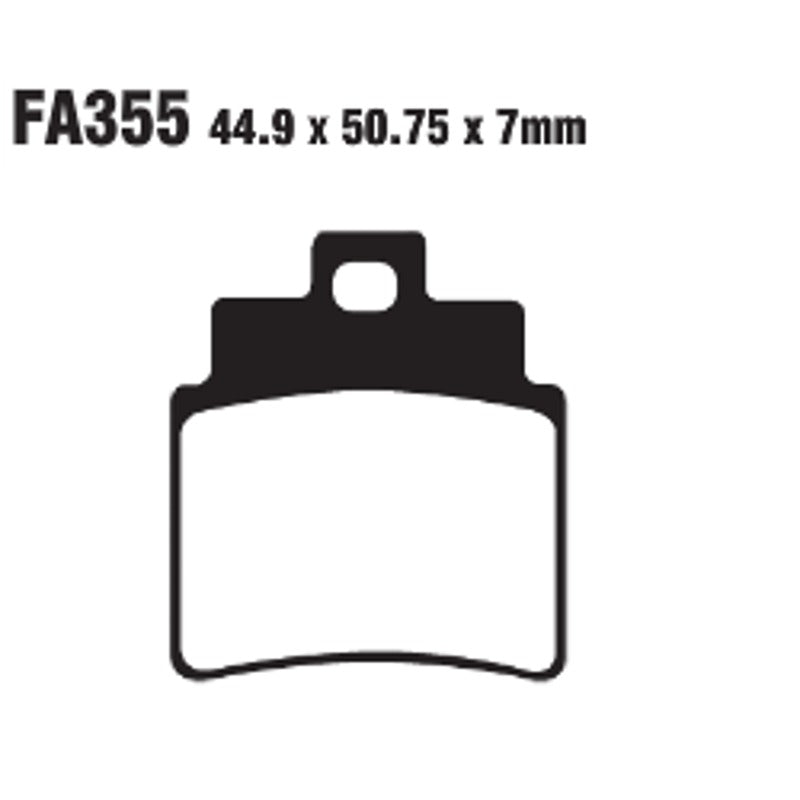 Ebc Set Past.Sfac Sym Joymax 250/ Kymco Grand Dink 250 Anteriore SFAC355/4