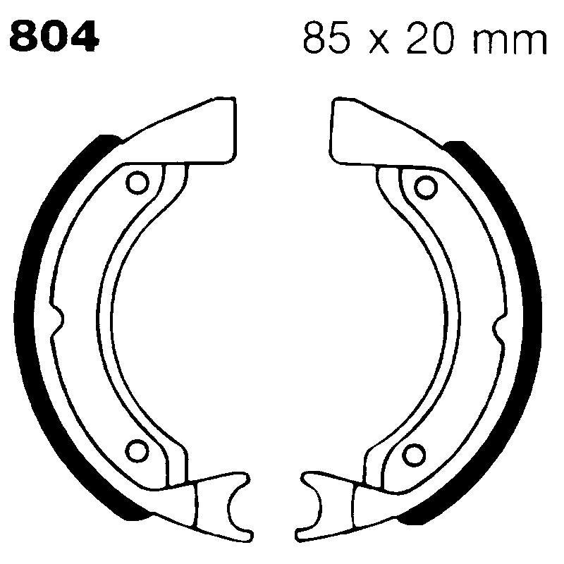 Ebc Ganasce Freno Jawa Moped 50 804