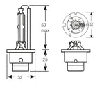 Ring D4S HID Xenon-Lampe