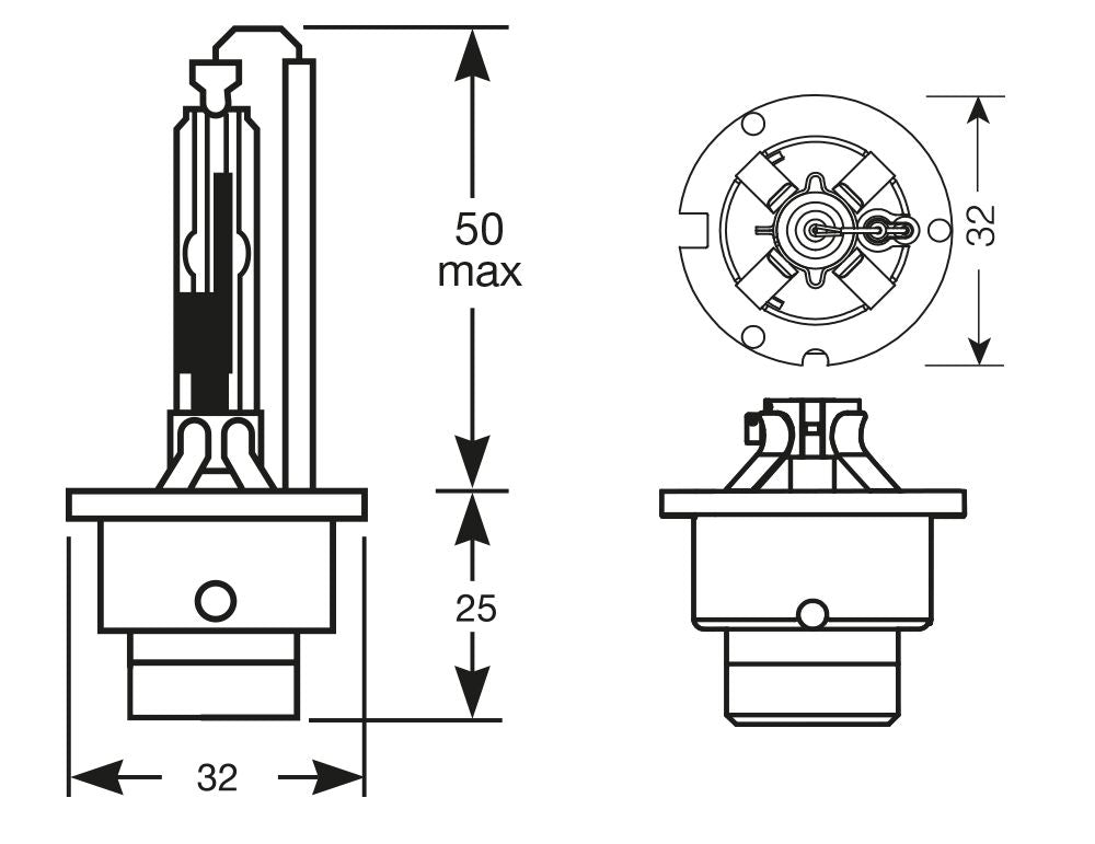 Ring Lampadina Xenon HID D4R