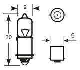 Ringlichtbirne 12V 10W
