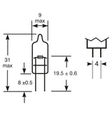 Bombilla de luz de anillo 12V 20W