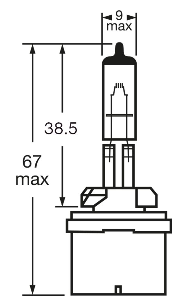 Ringlichtbirne 12V 50W