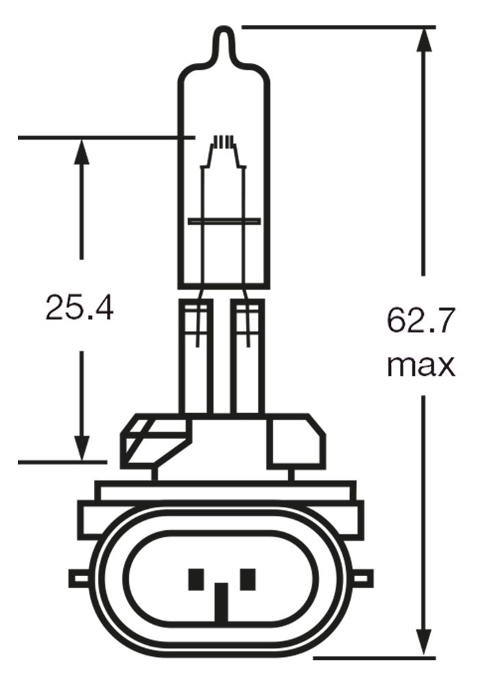 Ringlichtbirne 12V 50W