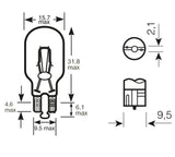Bombilla de luz de anillo 24 V 10 W