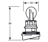 Ring Lampadina Philips HiPer Vision 12V 24W HP24W