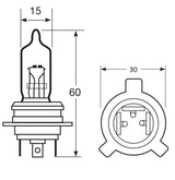Ring Lampadina importazione 12V 55/40W
