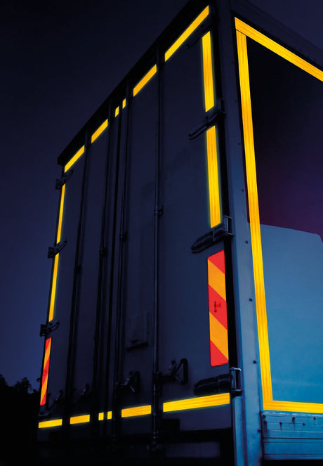 Lampa Coppia catarifrangenti adesivi per superfici rigide - Rimorchio RA4004RF