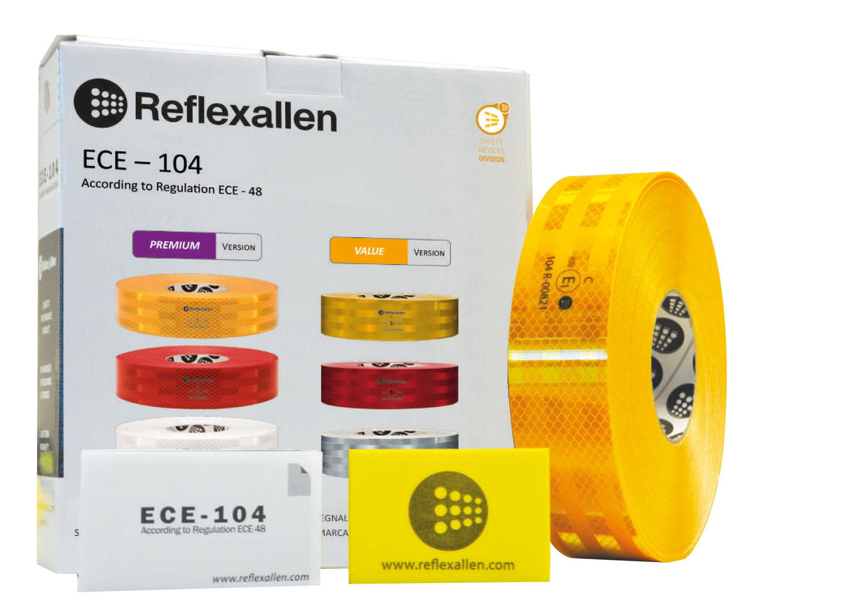 Lampa Nastro Segnaletico di Sicurezza Premium per Superfici Rigide 50 m - Giallo