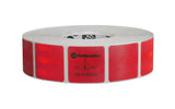 Lampa Value Nastro Segnaletico di Sicurezza per Superfici Telonate - 50 m - Rosso