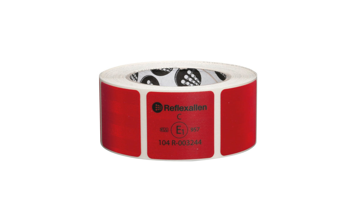 Lampa Value, nastro segnaletico di sicurezza per superfici telonate 12,5 m Rosso RA7186S