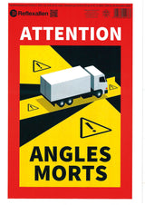 Lampa Contrassegno adesivo angoli morti, 1 pz - Camion RA90601