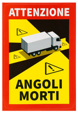 Lampa Contrassegno adesivo angoli morti, 1 pz - Camion - ITA RA90601I