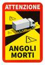 Lampa Contrassegno adesivo angoli morti, 1 pz - Camion - ITA RA90601I