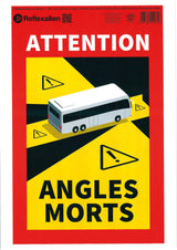 Lampa Contrassegno adesivo angoli morti, 1 pz - Autobus RA90602