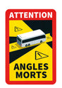 Lampa Contrassegno adesivo angoli morti, 1 pz - Autobus RA90602